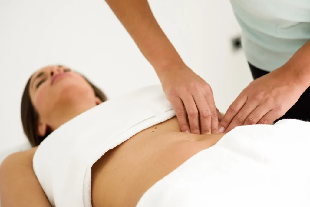 Massages et soins du ventre